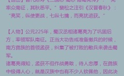 七擒七縱的意思