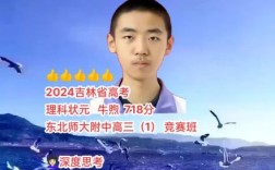 2024吉林省高考狀元