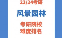 風(fēng)景園林考研各院校難度(園林考研)