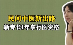 無證民間中醫新政策