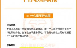 專升本平行志愿什么意思