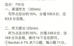 四級閱讀多少分