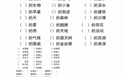 什么的森林填合適的詞