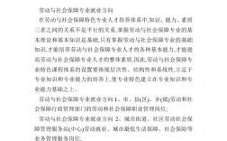 勞動與社會保障專業(yè)就業(yè)方向