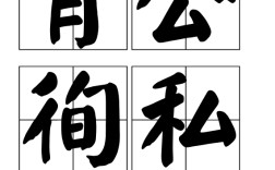 背公營私的意思_釋義_出處