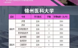 錦州醫科大學專升本分數線