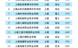 上海大專院校排名