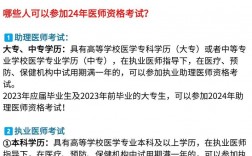 執業中醫師2024年報考條件