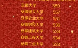 2024安徽一本線