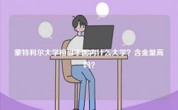 蒙特利爾大學(xué)相當(dāng)于國內(nèi)什么大學(xué)？含金量高嗎？
