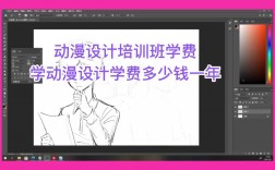 學動漫設計學費多少錢一年