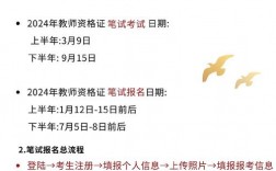 2024教資報名時間安排