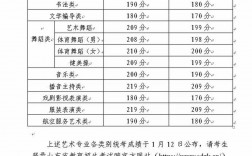美術生藝考多少分可以上一本(藝考2024文化分要求)
