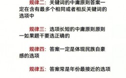 行測秒殺19個規律