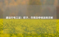 建設廳電工證：樣子、作用及申領流程詳解
