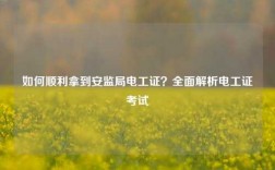 如何順利拿到安監(jiān)局電工證？全面解析電工證考試