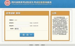 四川省教育考試院官網自考(成人本科)