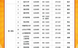 山東專升本學(xué)校排名