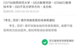 調(diào)劑的待錄取通知多久確認(rèn)(2024考研調(diào)劑信息公布)