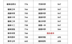 榆林高考分?jǐn)?shù)線(xiàn)