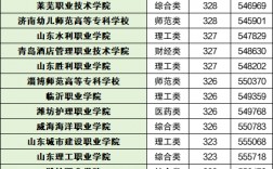 2024年山東公辦專科學校排名