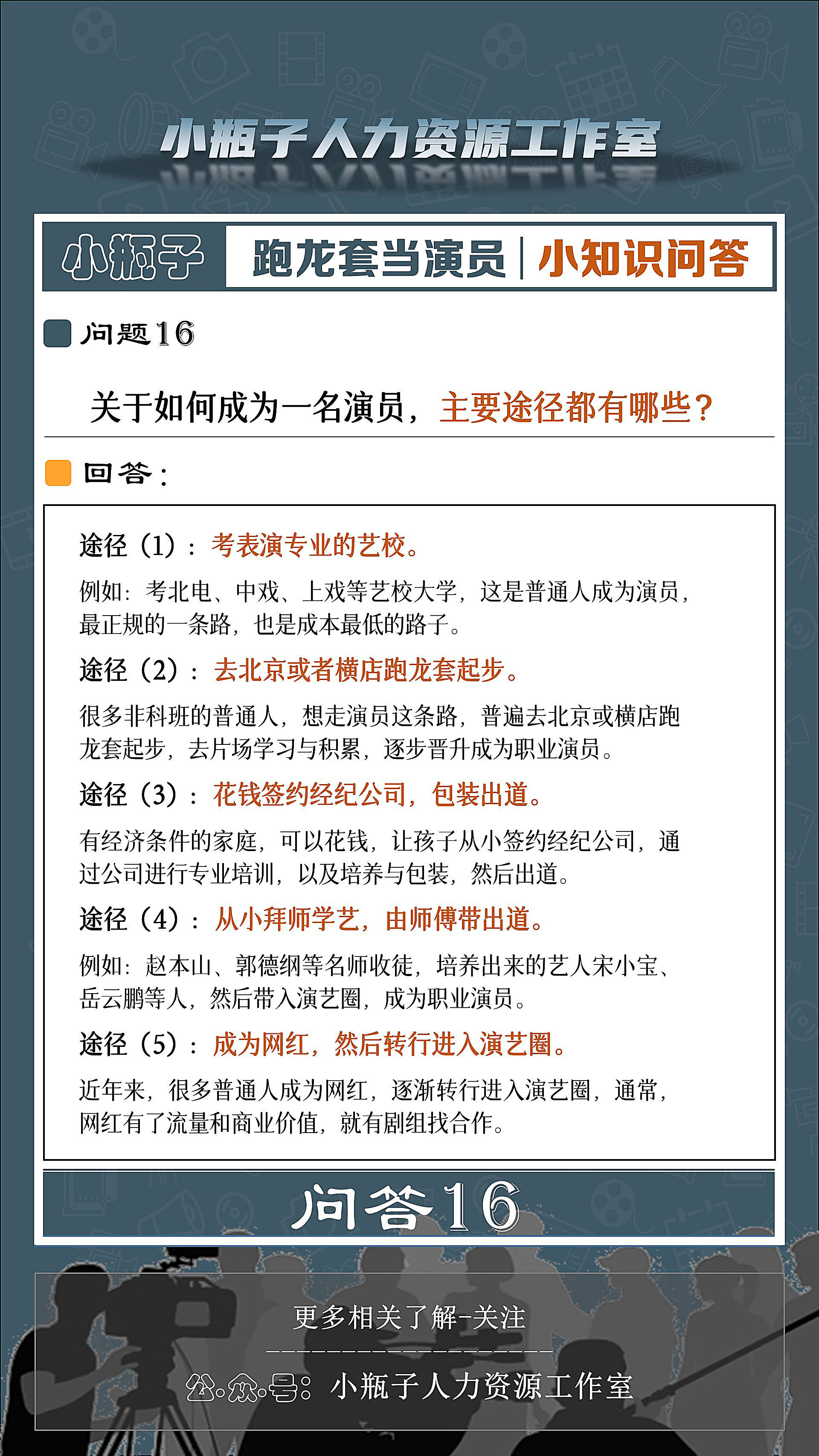 如何成為演員(招聘演員的正規公司)-圖1