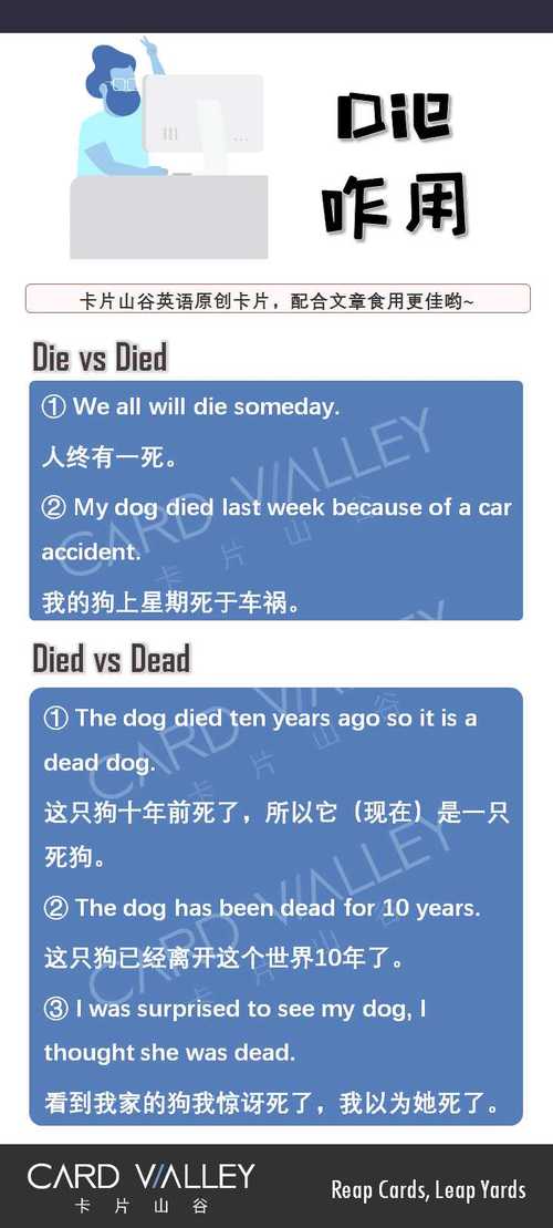 died和dead的區(qū)別-圖1