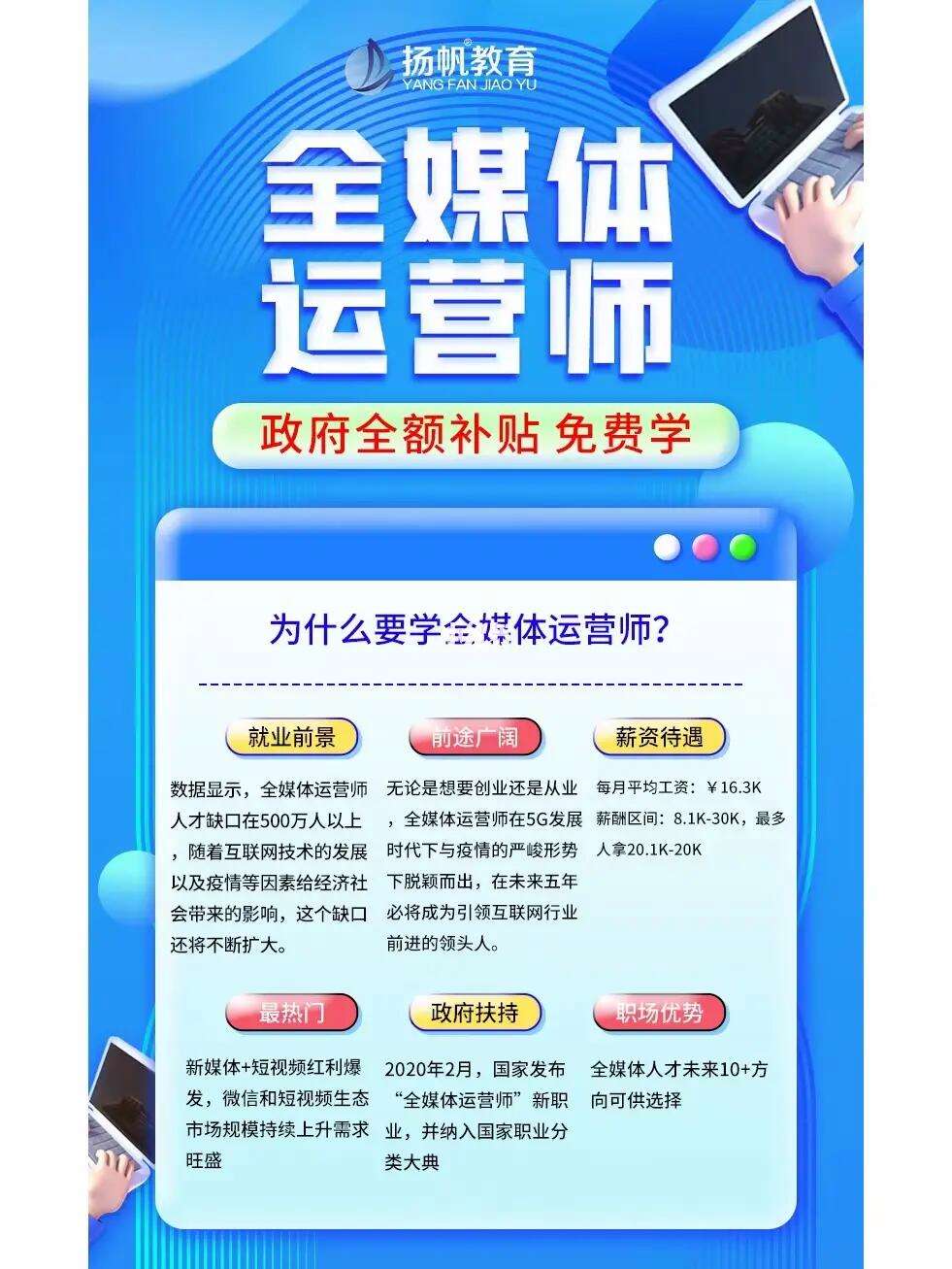 全媒體運(yùn)營(yíng)師有補(bǔ)貼(全媒體運(yùn)營(yíng)師報(bào)考條件)-圖1