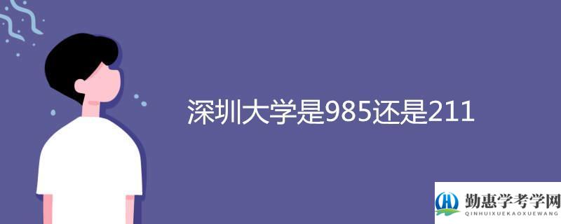 深圳大學是985還是211(深圳理工大學介紹)-圖1