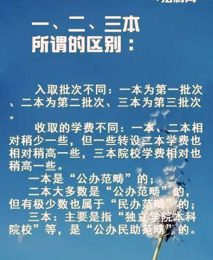 一本二本區別在哪里(400分能上的本科大學)-圖1