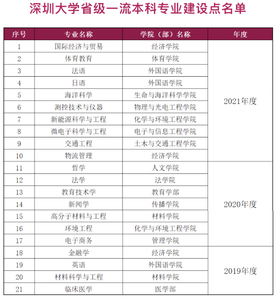 深圳大學(xué)專業(yè)(深圳大學(xué)2+2國際本科)-圖1