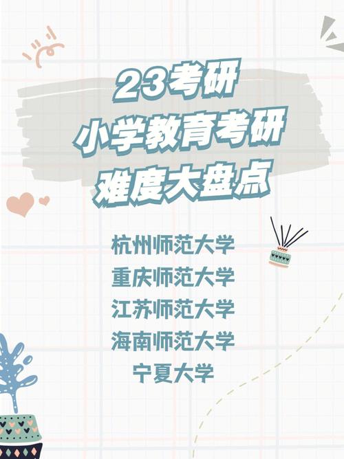 教育學(xué)考研難度大嗎(小學(xué)教育考研可以考什么專(zhuān)業(yè))-圖1