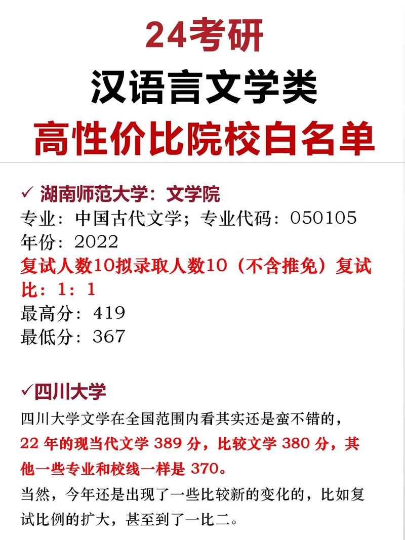 漢語言文學最好考研的學校(漢語言文學碩士點排行)-圖1 漢語言文學最好考研的學校(漢語言文學碩士點排行)-圖1