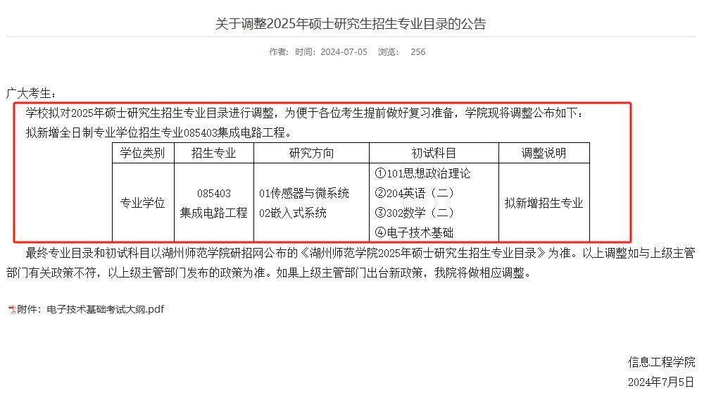 湖州師范學院2023考研報錄比-圖1