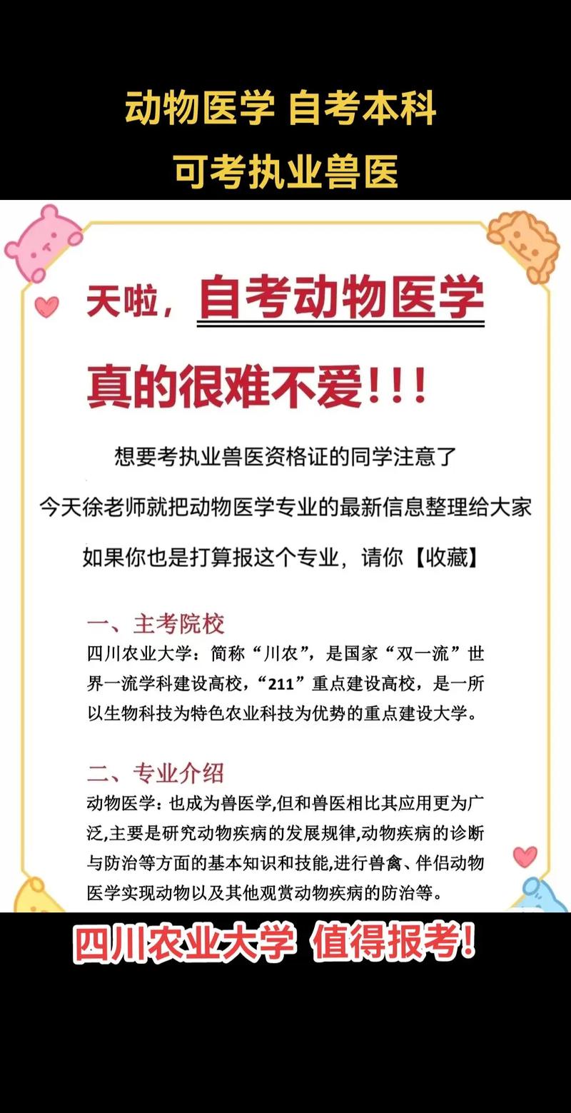 寵物醫(yī)生可以自考嗎(成人自考動(dòng)物醫(yī)學(xué)專業(yè))-圖1