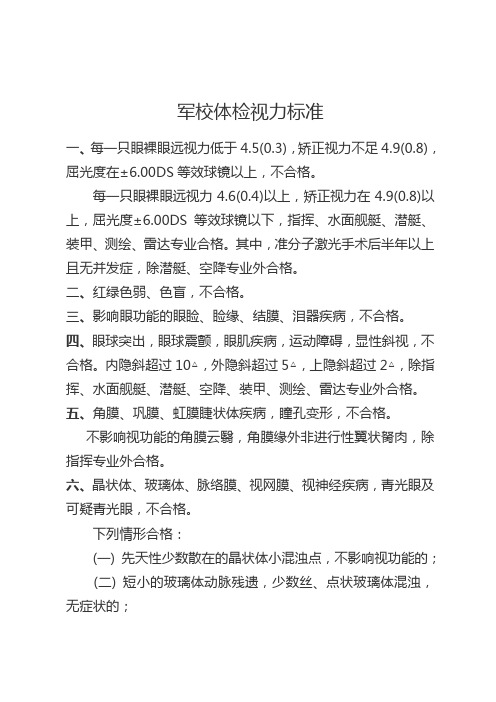 部隊文職人員報考對視力有要求嗎-圖1