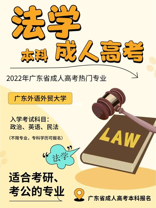 廣東成人教育本科法學(自考本科和成人本科區別)-圖1