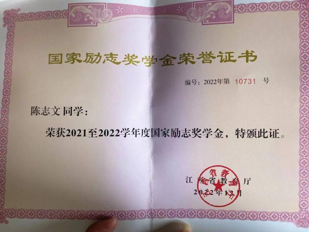 拿國(guó)家勵(lì)志獎(jiǎng)學(xué)金的人優(yōu)秀嗎(勵(lì)志獎(jiǎng)學(xué)金算榮譽(yù)嗎)-圖1