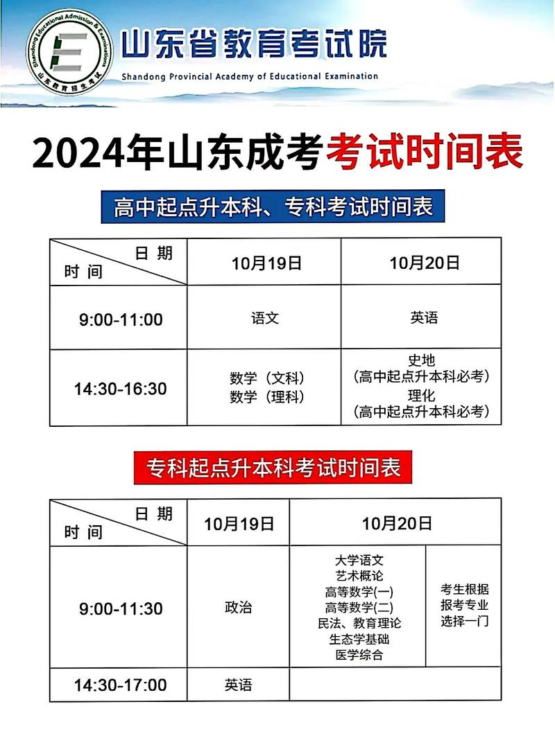 成人高考2024年考試時間(報名時間)-圖1