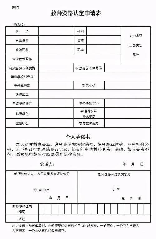教師資格認定需要哪些材料(認定申請流程)-圖1