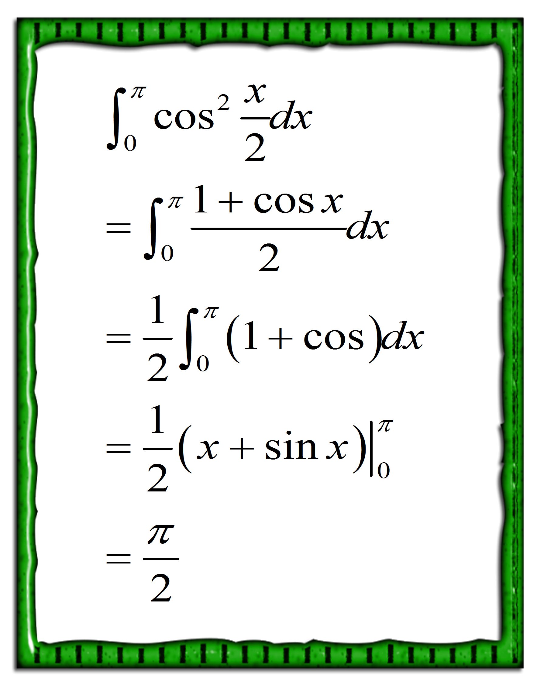 cosx^2的積分(cos2x不定積分的求法)-圖1