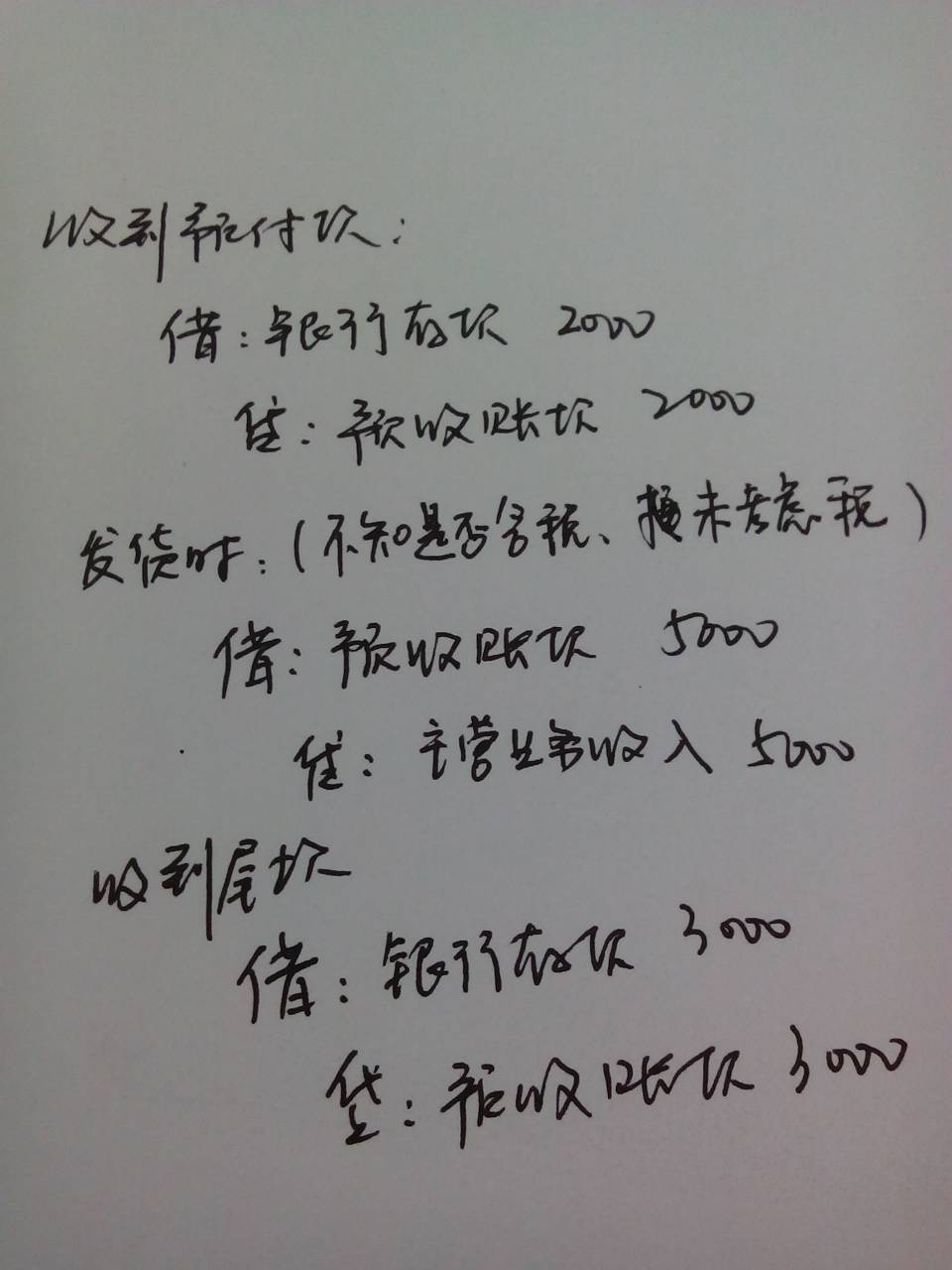 收到貨款的會(huì)計(jì)分錄怎么寫(xiě)(收到一筆主營(yíng)業(yè)務(wù)收入的分錄)-圖1