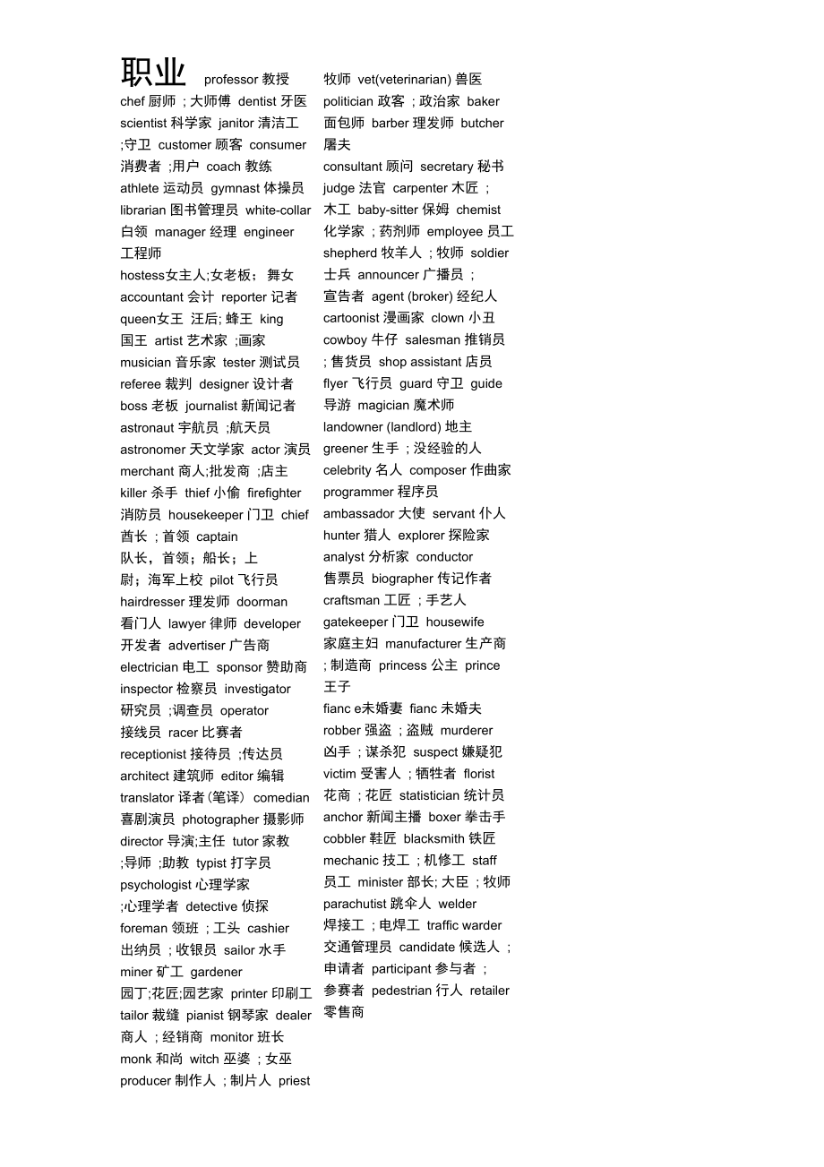 職業有哪些名稱大全-圖1