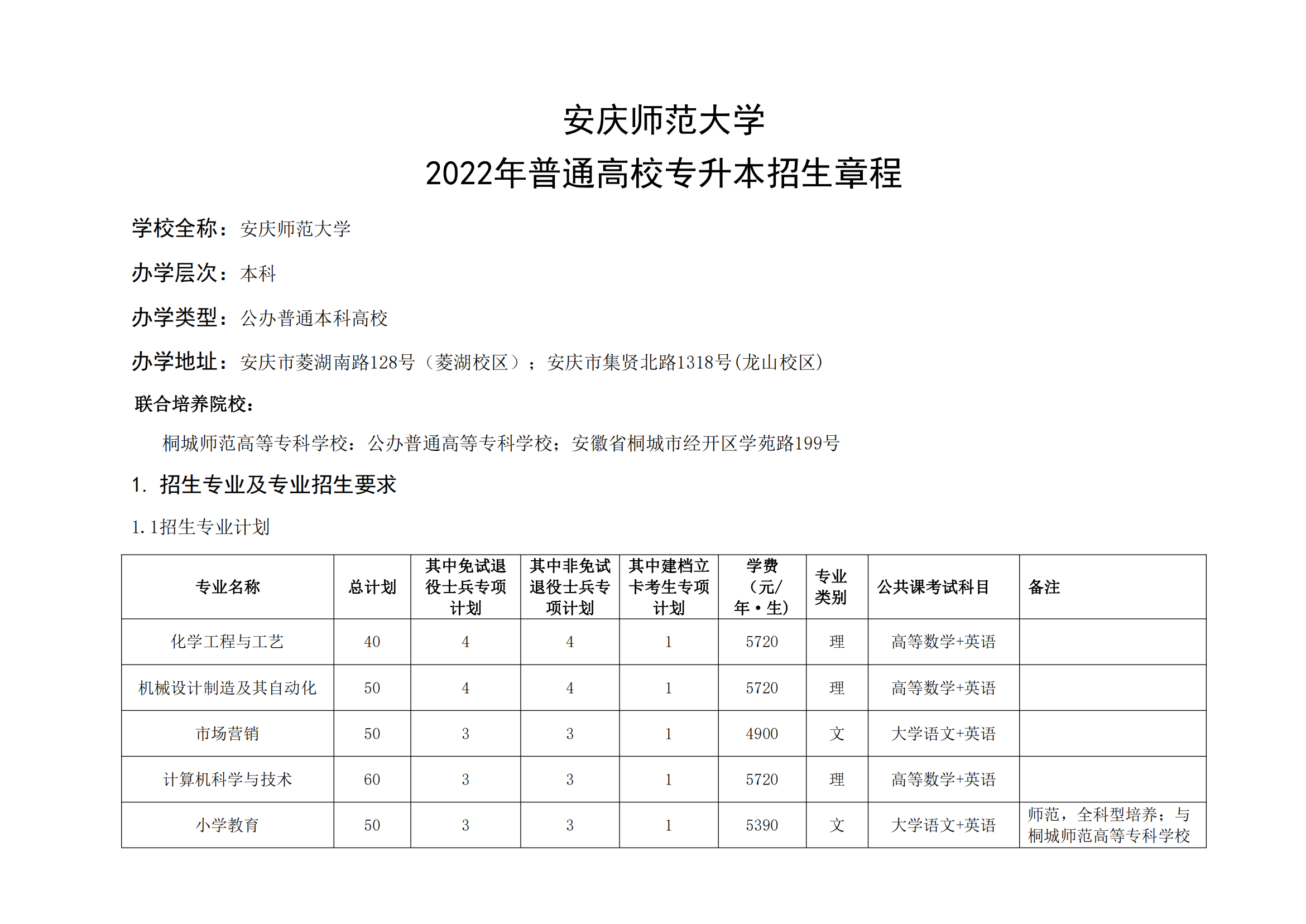 安慶師范大學專升本-圖1