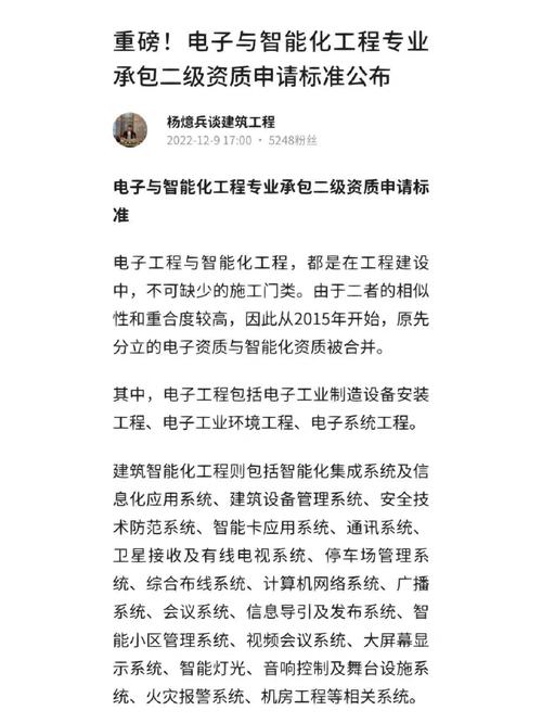智能化二級資質申請條件-圖1