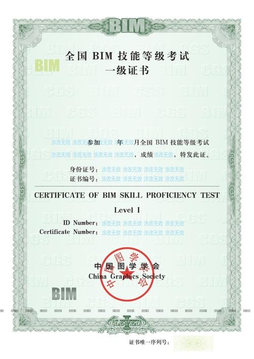 bim一級證書-圖1
