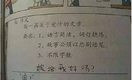 氣死99個(gè)老師的作文（吐血爆笑奇葩）-圖1