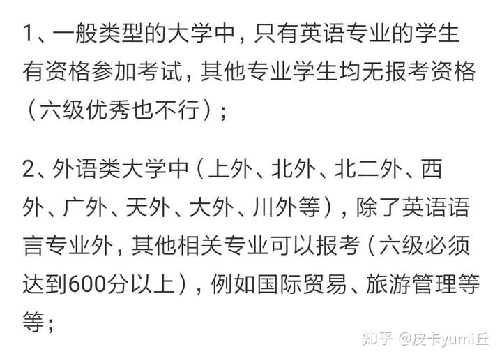 專八非英語專業能考嗎-圖1