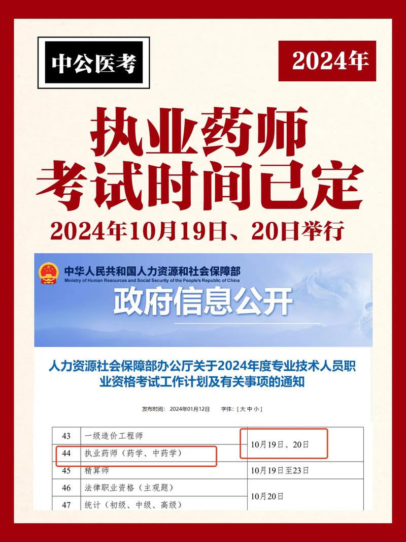 2024年執業藥師考試時間-圖1