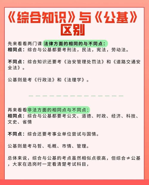 公基和綜應(yīng)有什么區(qū)別-圖1